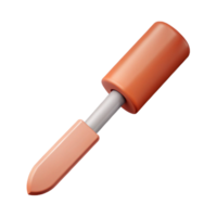serene joyful bohemian Flat color technical drawing of a chisel. Minimal design, clean lines with Scalable Design. refined png