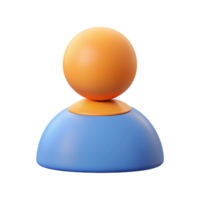 gorgeous celebrated Pictogram of a user icon. Minimal, symmetrical, flat color with Scalable Design. png