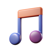 harmonious dramatic Clean lines forming a music note. Flat color, sharp edges. with Scalable Design. original png