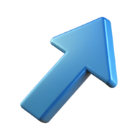 stunning energetic traditional Upward trending arrow composed of geometric shapes. Minimal, crisp edges with Scalable Design. genuine png
