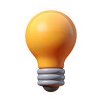 immaculate minimalist Minimalist depiction of a lightbulb. Single-weight stroke, flat color with Scalable Design. masterfully captured png