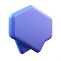notable gothic Geometric speech bubble. Crisp edges, minimal design, flat color with Scalable Design. premium png