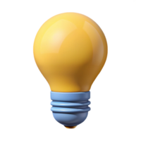 immaculate ethereal elegant Minimalist representation of a lightbulb. Clean lines, flat color, single-weight stroke with Scalable Design. museum quality png