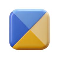 tranquil spectacular Square badge divided diagonally. Minimal, crisp edges, with Scalable Design. artisan png