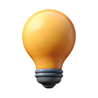 serene dreamy geometric Single-weight stroke isometric lightbulb with Scalable Design. sharp png