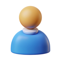 impressive distinctive Pictogram of a user icon. Minimal, symmetrical, flat color with Scalable Design. png