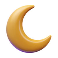 playful extraordinary Scalable monoline crescent moon. Clean lines, flat color, minimal design with Scalable Design. detailed png