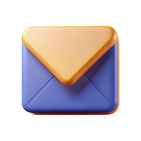 pristine geometric Envelope icon with a triangular flap. Clean lines, flat color, with Scalable Design. high resolution png