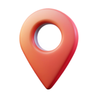 Maravilhoso dinâmico vintage minimalista localização PIN ícone, afiado arestas, plano cor com escalável Projeto. perfeito clareza png