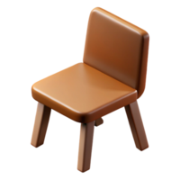 sumptuous intense modern Minimal isometric table with single-weight stroke and brown color with Scalable Design. flawless png
