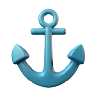 timeless vintage Minimalist anchor icon with sharp edges and flat color. with Scalable Design. luxury png