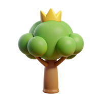 melancholic stunning Stylized minimalist tree with a circular crown. Clean lines, flat color, with Scalable Design. crisp png