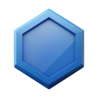 pristine playful abstract A hexagon, flat color. Crisp edges, symmetrical with Scalable Design. perfect clarity png