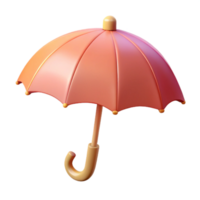 reflective striking Flat color monoline umbrella. Clean lines, minimal, with Scalable Design. original png