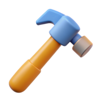 imaculado pacífico futurista plano cor técnico desenhando do uma martelo. escalável, fresco arestas com escalável Projeto. ultra hd png
