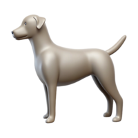 remarkable artistic Minimal dog silhouette. Single-weight stroke, clean lines, with Scalable Design. high quality png