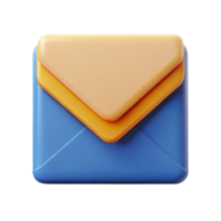 unparalleled futuristic Envelope icon with a flap. Single-weight stroke, flat color, symmetrical with Scalable Design. fine detail png