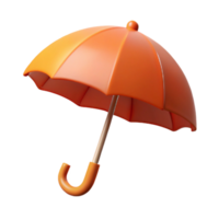 apaixonado esplêndido escalável peso único acidente vascular encefálico guarda-chuva. fresco arestas, plano cor. mínimo com escalável Projeto. luxo png