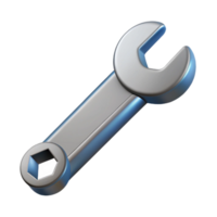 quintessential abstract Technical drawing of a wrench. Crisp edges, minimal design, with Scalable Design. original png