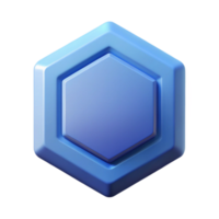 hypnotic mysterious creative Geometric octagon icon. Single-weight stroke, crisp edges. Flat color, minimal with Scalable Design. 8K png
