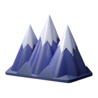 spectacular industrial Stylized mountain range with sharp peaks. Clean lines, flat color, with Scalable Design. original png