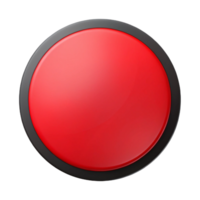 radiant exceptional Single red circle, thin black outline. Crisp edges, flat color with Scalable Design. png