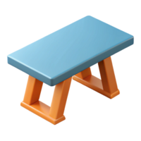 intense impressive Geometric rendering of a table. Single-weight stroke, crisp edges, flat color with Scalable Design. refined png