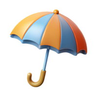 splendid industrial Clean lines depicting a simple umbrella. Flat color, single-weight stroke with Scalable Design. sharp png