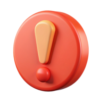 harmonious impressive Symmetrical exclamation mark. Crisp edges, flat color, minimal design with Scalable Design. 8K png
