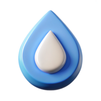 sumptuous dreamy baroque Teardrop-shaped badge, minimalist water droplet. Crisp edges, flat color, single-weight stroke with Scalable Design. 4K png