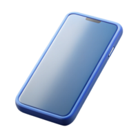 playful splendid Phone with rectangular screen. Crisp edges, minimal, single-weight stroke with Scalable Design. studio quality png