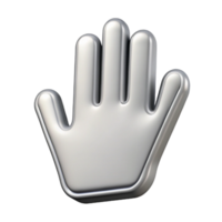 unforgettable modern Single-weight stroke outlines a simple hand. Geometric and scalable design with Scal 8K png