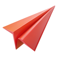 serene coveted A flat color paper airplane. Clean lines, crisp edges with Scalable Design. png