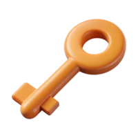 serene standout Flat color technical drawing of a key. Single-weight stroke, symmetrical with Scalable Design. png