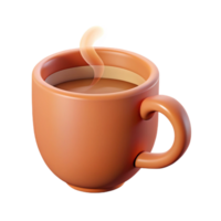 passionate mesmerizing A flat color coffee mug with steam. Clean lines, single-weight stroke with Scalable Design. elite png