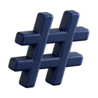 peaceful hypnotic Geometric hashtag symbol with sharp edges. Flat navy. Minimal design with Scalable Design. museum quality png