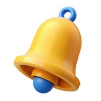 vibrant inspired Scalable, flat color bell icon. Crisp edges, single-weight stroke with Scalable Design. png