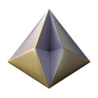 tranquil glorious Geometric drawing of a pyramid. Crisp edges, with Scalable Design. ultra HD png