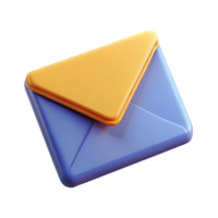 hypnotic joyful tropical Mail envelope icon with a triangular flap. Flat color, clean lines, minimal details with Scalable Design. top-tier png