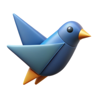 standout mid-century Triangular bird with rectangular wings. Crisp edges, minimal, single-weight stroke with Scalable Design. masterfully captured png