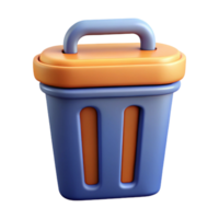 romantic serene A scalable trash can icon. Clean lines, single-weight stroke with Scalable Design. exclusive png