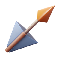 sought-after baroque Geometric arrow, scalable, clean lines, minimal design with Scalable Design. high quality png