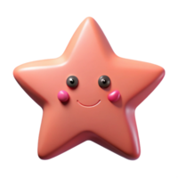 impressive calm futuristic Five-pointed star with a friendly face. Crisp edges, symmetrical design, single-weight stroke with Scalable Design. premium png