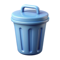 immaculate dramatic vintage Trash can icon. Cylindrical shape, lid optional. Clean lines with Scalable Design. 8K png
