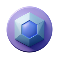 striking sought-after Geometric circle icon. Single-weight stroke, crisp edges. Flat color, minimal with Scalable Design. png