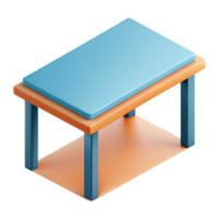 linda procurados plano cor isométrico lâmpada com limpar \ limpo linhas e com escalável Projeto. png
