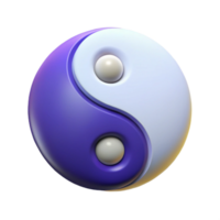 striking elegant Symmetrical yin yang symbol. Clean lines, flat color, minimal design with Scalable Design. high resolution png