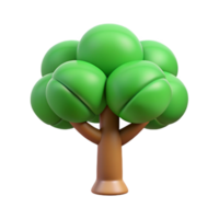 hypnotic standout Stylized tree, green trunk, circular leaves. Clean lines, minimal with Scalable Design. png