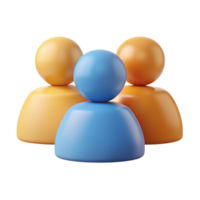 picturesque energetic coastal Group of people icon. Crisp edges, flat color, scalable. Minimal design with Scalable Design. premium png