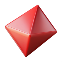 splendid sought-after Geometric triangle, minimal design, flat red, crisp edges with Scalable Design. png
